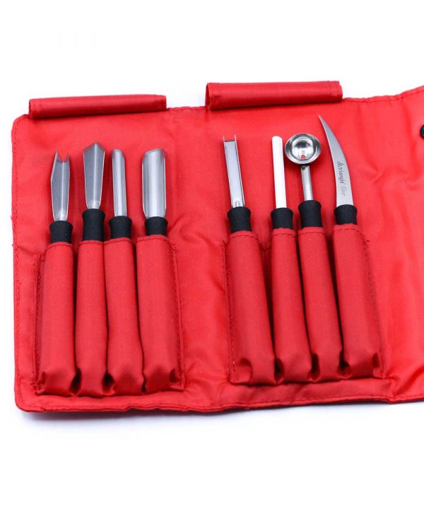 Triangle set da intaglio 8pz-coltellipersonalizzati.com