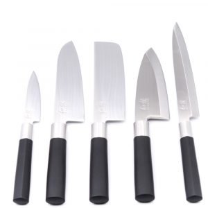 KAI Set Wasabi Black Giappone 8pz-coltellipersonalizzati.com