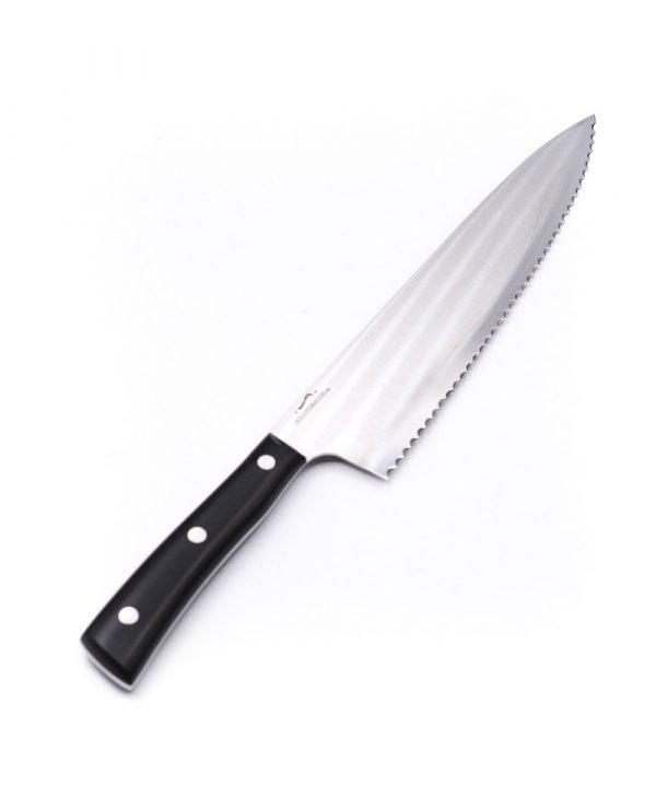Maglio Nero Iside Trinciante Dentato 25cm-coltellipersonalizzati.com