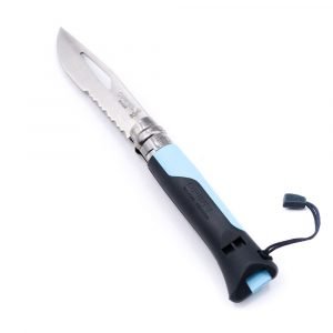 Opinel Sport Blu N°8 con Fischietto-coltellipersonalizzati.co