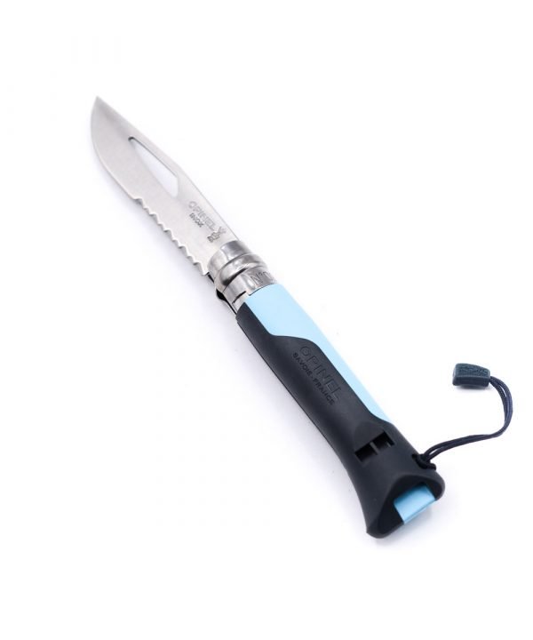 Opinel Sport Blu N°8 con Fischietto-coltellipersonalizzati.co