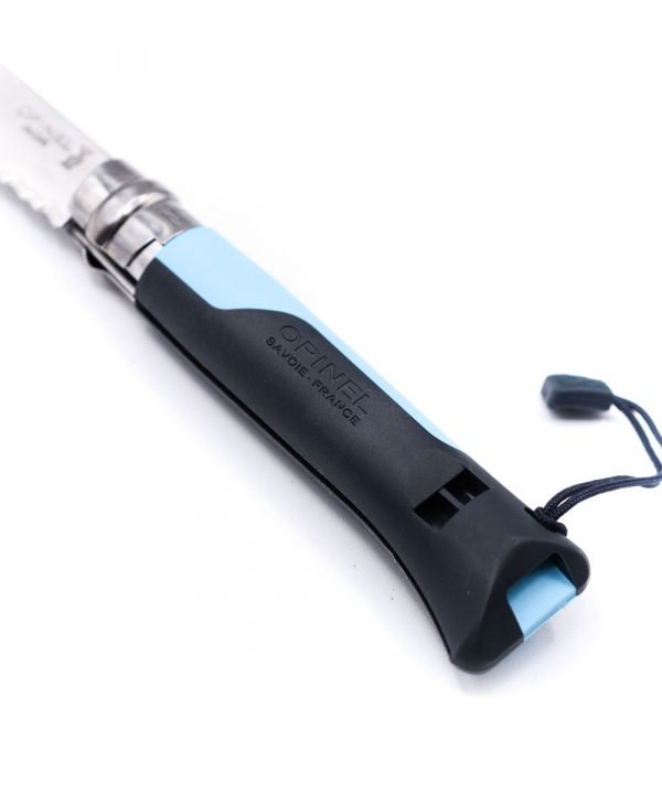 Opinel Sport Blu N°8 con Fischietto-coltellipersonalizzati.co
