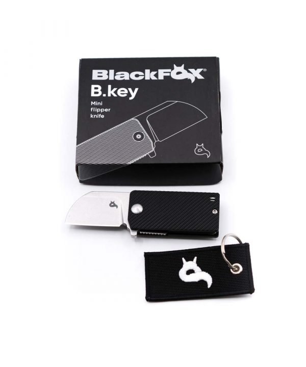 Black Fox B-Key Nero-coltellipersonalizzati.com