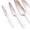 Due Cigni Ceppo Magnetico + Set 4pz Bianco-coltellipersonalizzati.com