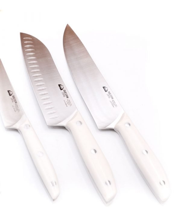 Due Cigni Ceppo Magnetico + Set 4pz Bianco-coltellipersonalizzati.com