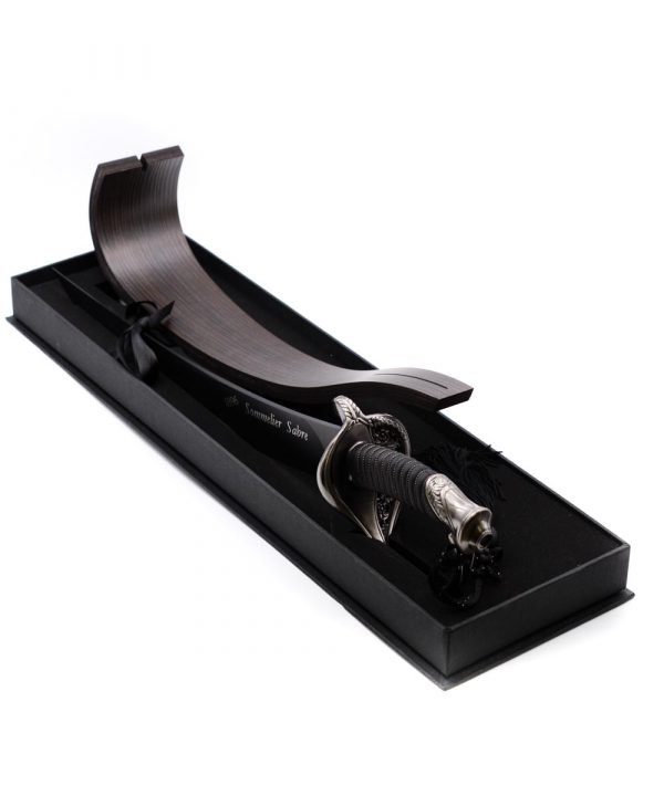 Due Cigni Sciabola da Sommelier 40cm Brunita-coltellipersonalizzati.com