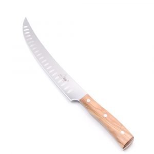 Maglio Nero Iside Scimitarra Americana Alveolata 26cm Ulivo-coltellipersonalizzati.com