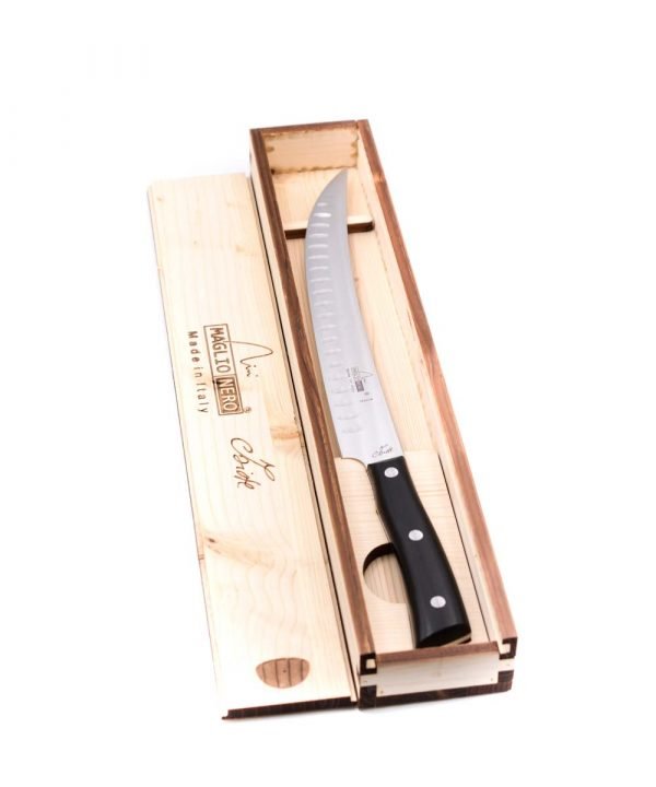 Maglio Nero Iside Scimitarra Americana Alveolata 26cm-coltellipersonalizzati.com