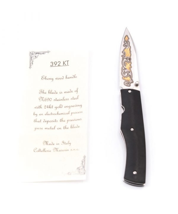 Maserin 392 KT Oro 24Kt-coltellipersonalizzati.com