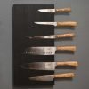 KnivesWall 6 posti Legno Nero-coltellipersonalizzati.com