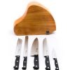 Due Cigni Ceppo Ventaglio 5pz Rivettati-coltellipersonalizzati.com