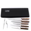 Due Cigni Set 8 pezzi Noce-coltellipersonalizzati.com
