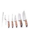 Due Cigni Set 8 pezzi Noce-coltellipersonalizzati.com