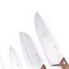 Due Cigni Set 8 pezzi Noce-coltellipersonalizzati.com