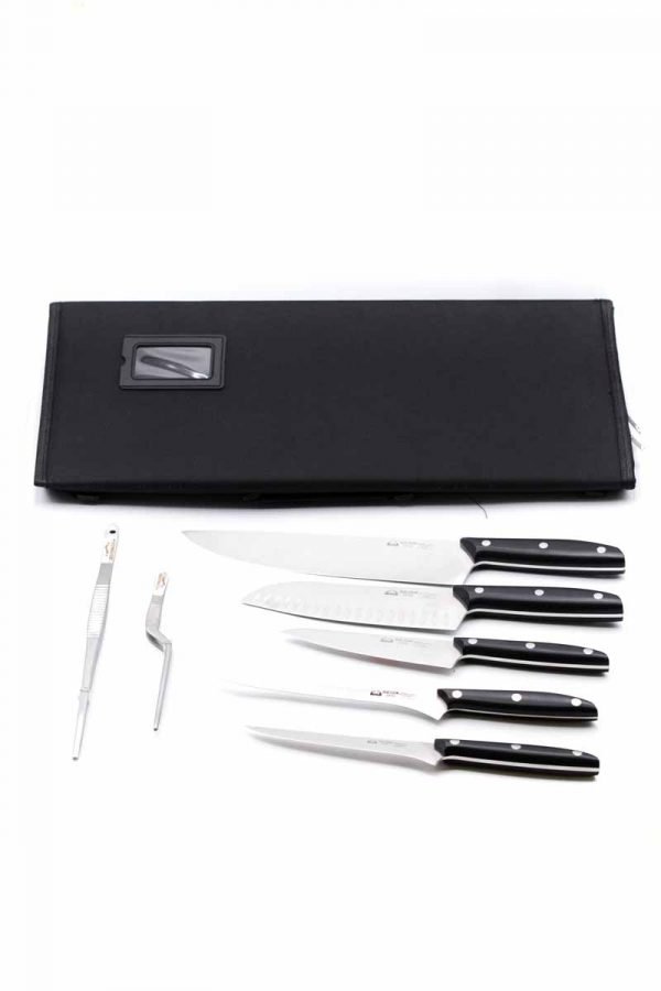 Due Cigni Set 8 pezzi-coltellipersonalizzati.com