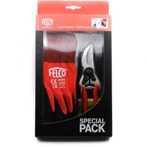 Felco Set Forbici "2" + Guanti "L" - coltellipersonalizzati.com
