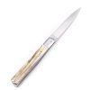 M.F. Sfilato Corno Antico Guancetta INOX 28cm -coltellipersonalizzati.com