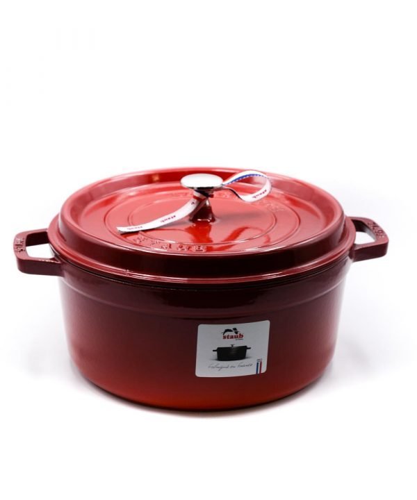 Staub Cocotte ⌀26cm Rossa-coltellipersonalizzati.com