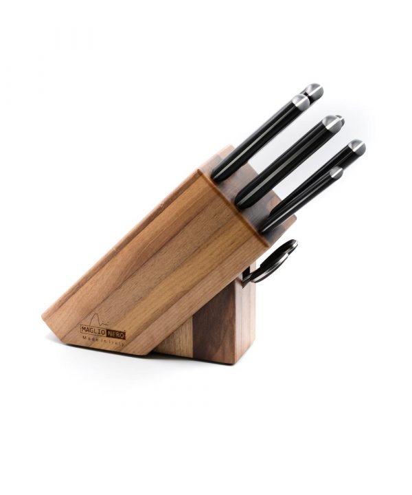 Maglio Nero Ceppo 6pz Iside- coltellipersonalizzati.com