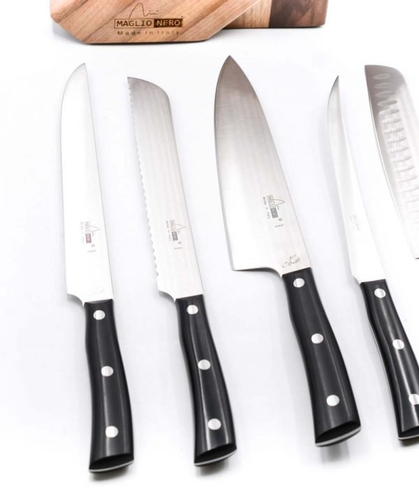 Maglio Nero Ceppo 6pz Iside- coltellipersonalizzati.com