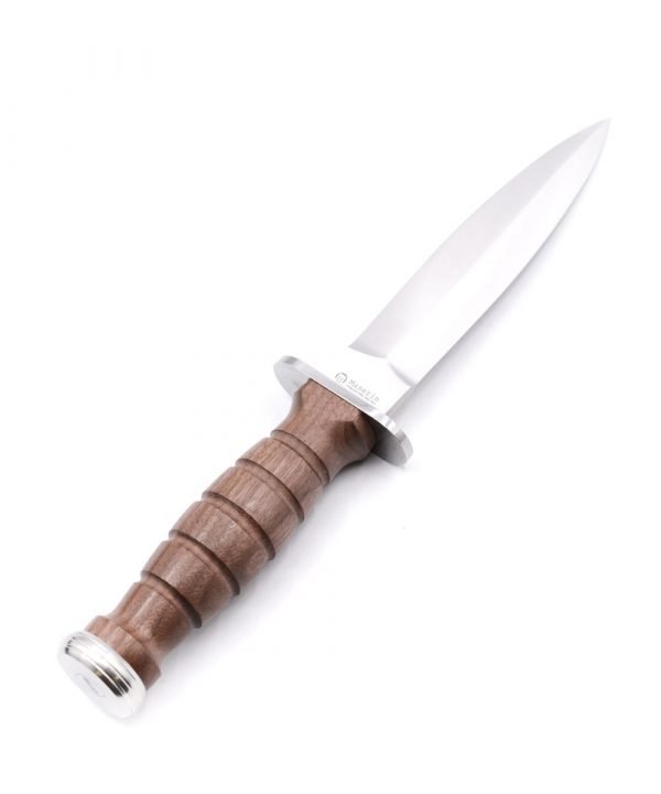 Maserin Coltello di Diabolik Noce con Incisione Oro- coltellipersonalizzati.com