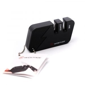 Affilacoltelli Wüsthof Nero-- coltellipersonalizzati.com