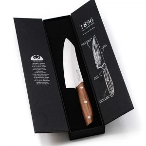 Due Cigni Kengata 18cm Noce- coltellipersonalizzati.com