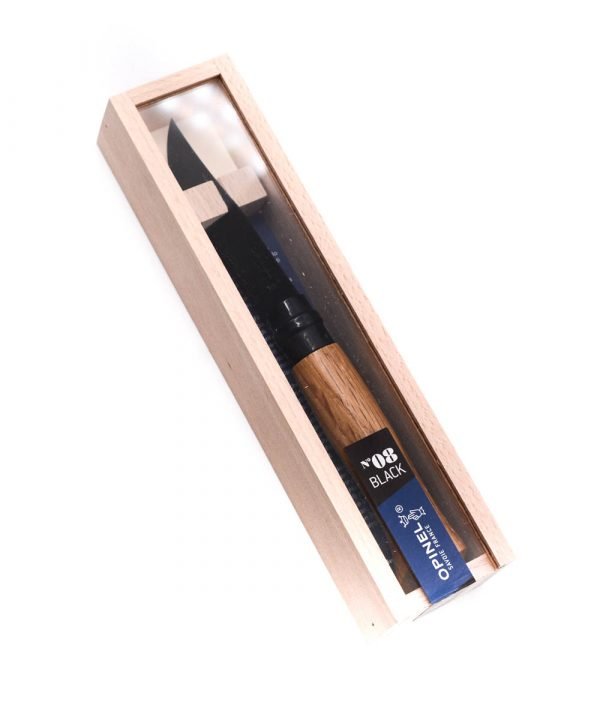 Opinel N°8 Quercia Black- coltellipersonalizzati.com