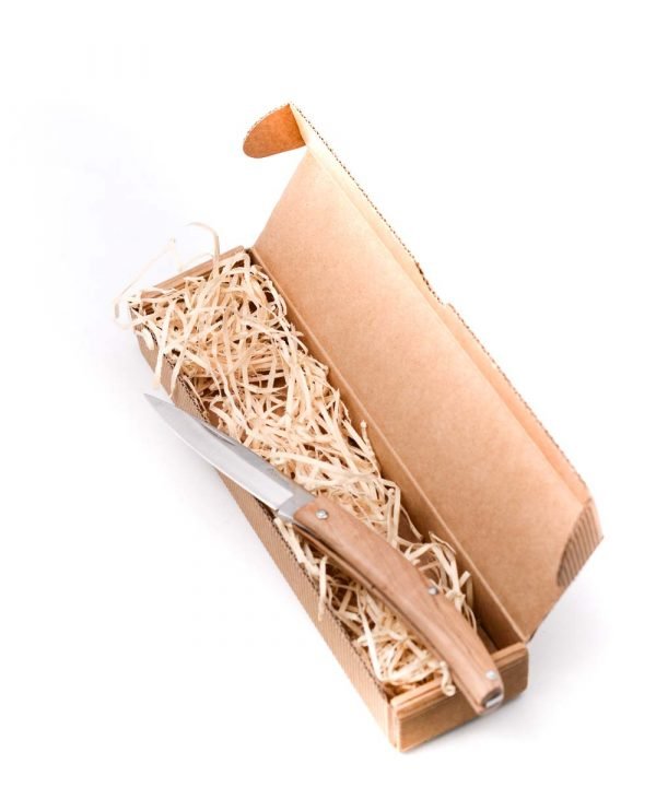 Piscitelli Gobbo 20cm Olive Wood- custom-knives