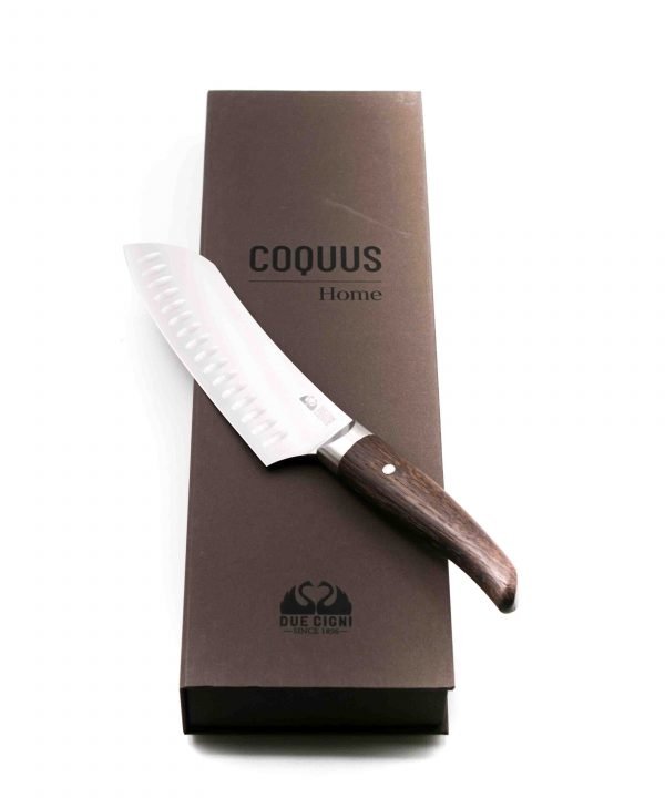 Due Cigni Coquus Santoku 18cm- coltellipersonalizzati.com