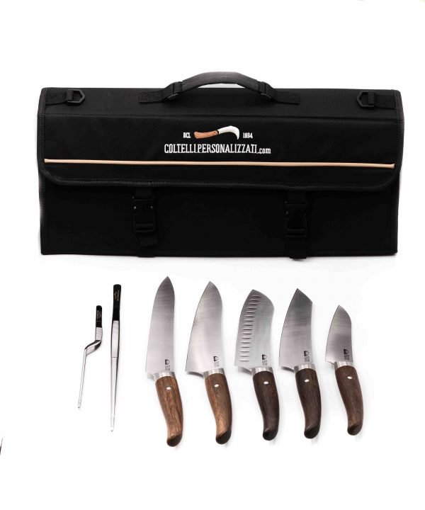 Due Cigni Coquus set 8pz- coltellipersonalizzati.com