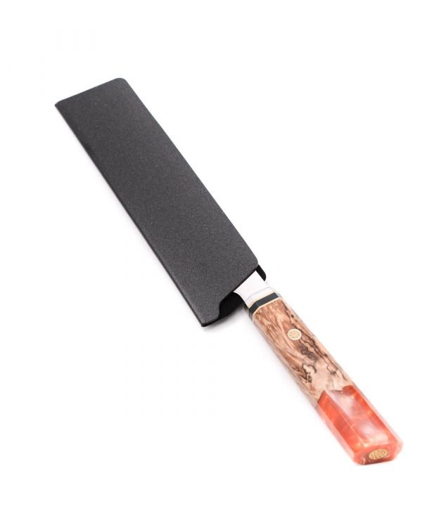 Washi Kengata 20cm Yuki Orange- engraveyourknives