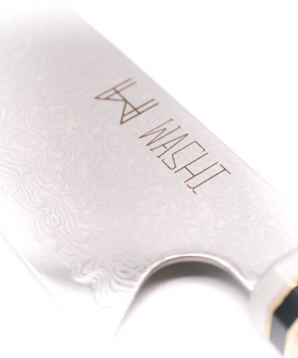 Washi Kengata 20cm Yuki Orange- engraveyourknives
