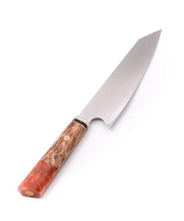 Washi Kengata 20cm Yuki Orange- engraveyourknives