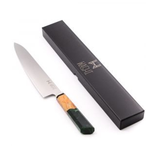 Washi Trinciante 23cm Yuki Verde- coltellipersonalizzati.com