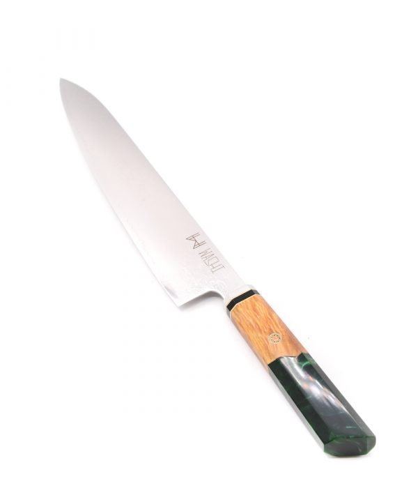 Washi Trinciante 23cm Yuki Verde- coltellipersonalizzati.com