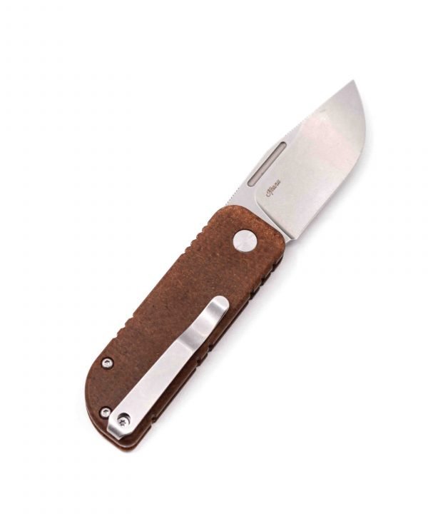 Black Fox BF- 758 Micarta Marrone- coltellipersonalizzati.com