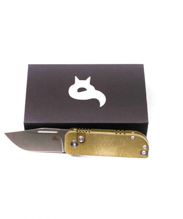 Black Fox BF- 758 Micarta Verde- coltellipersonalizzati.com
