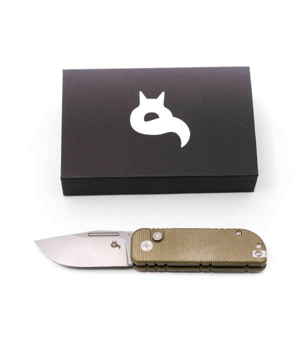Black Fox BF- 758 Micarta Verde- coltellipersonalizzati.com