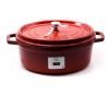 Staub Cocotte ⌀31cm Ovale Rossa- coltellipersonalizzati.com