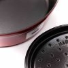 Staub Cocotte ⌀31cm Ovale Rossa- coltellipersonalizzati.com