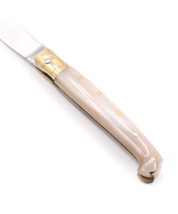 Ferru Pattada Testina Ottone 17,5cm - coltellipersonalizzati.com