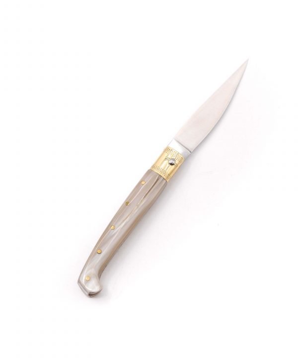 Ferru Pattada Testina Ottone 17,5cm - coltellipersonalizzati.com