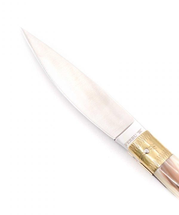 Ferru Pattada Testina Ottone 27cm - coltellipersonalizzati.com
