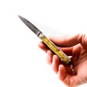 M.F. Sfilato Corno Antico 12cm- coltellipersonalizzati.com