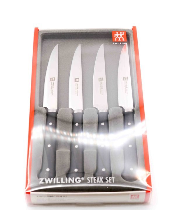 Zwilling Set da Bistecca Dentato 4pz- coltellipersonalizzati.com
