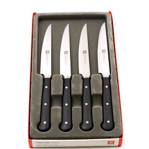 Zwilling Set da Bistecca Dentato 4pz- coltellipersonalizzati.com