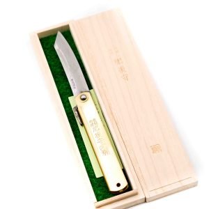Higonokami Ottone 21cm Damasco - coltellipersonalizzati.com