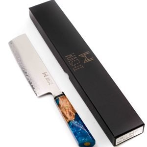 Washi Nakiri 17cm Yuki Blu- coltellipersonalizzati.com