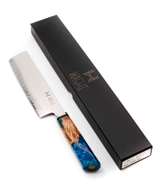 Washi Nakiri 17cm Yuki Blu- coltellipersonalizzati.com